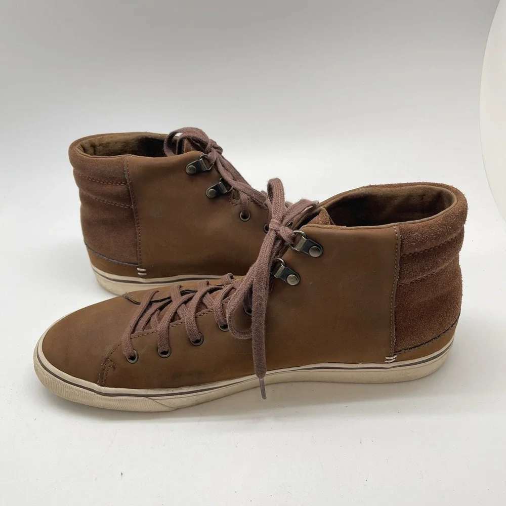 UGG‎ Sneakers Mens 11 Pure 1012615 Brown Leather Suede Casual Comfort Shoes